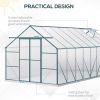 16' x 8' Aluminum Greenhouse