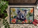 Koala Doormat Front Door Mat Indoor Outdoor Rugs for Entryway, Non Slip Washable Low Pile, 24H X 36W