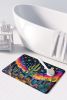 Queen of the Night Cactus in Color Memory Foam Kitchen Mat Machine Washable Anti-Fatigue Mat Cushion Comfort Bath Mat or Kitchen Rug