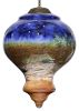 Playing for Jesus Drummer Boy Hand Painted Glass Hanging Ornament