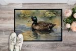 American Black Duck Doormat Front Door Mat Indoor Outdoor Rugs for Entryway, Non Slip Washable Low Pile, 24H X 36W
