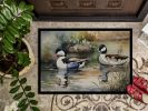 Bufflehead Doormat Front Door Mat Indoor Outdoor Rugs for Entryway, Non Slip Washable Low Pile, 24H X 36W